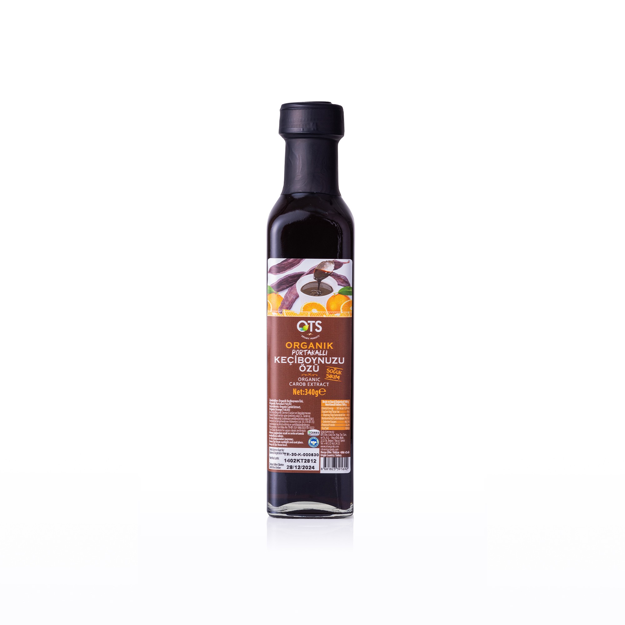 Organic Carob Molasses with Orange