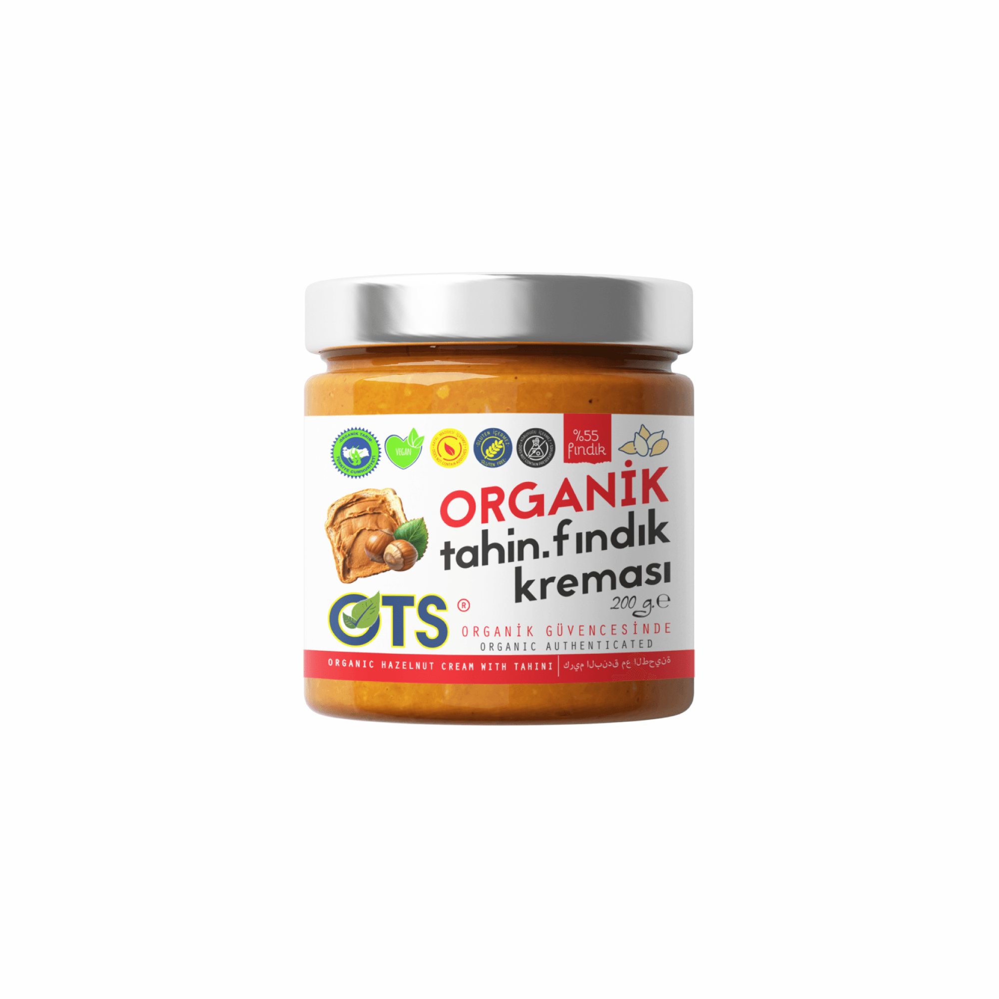 Ots Organik Tahinli Fındık Kreması