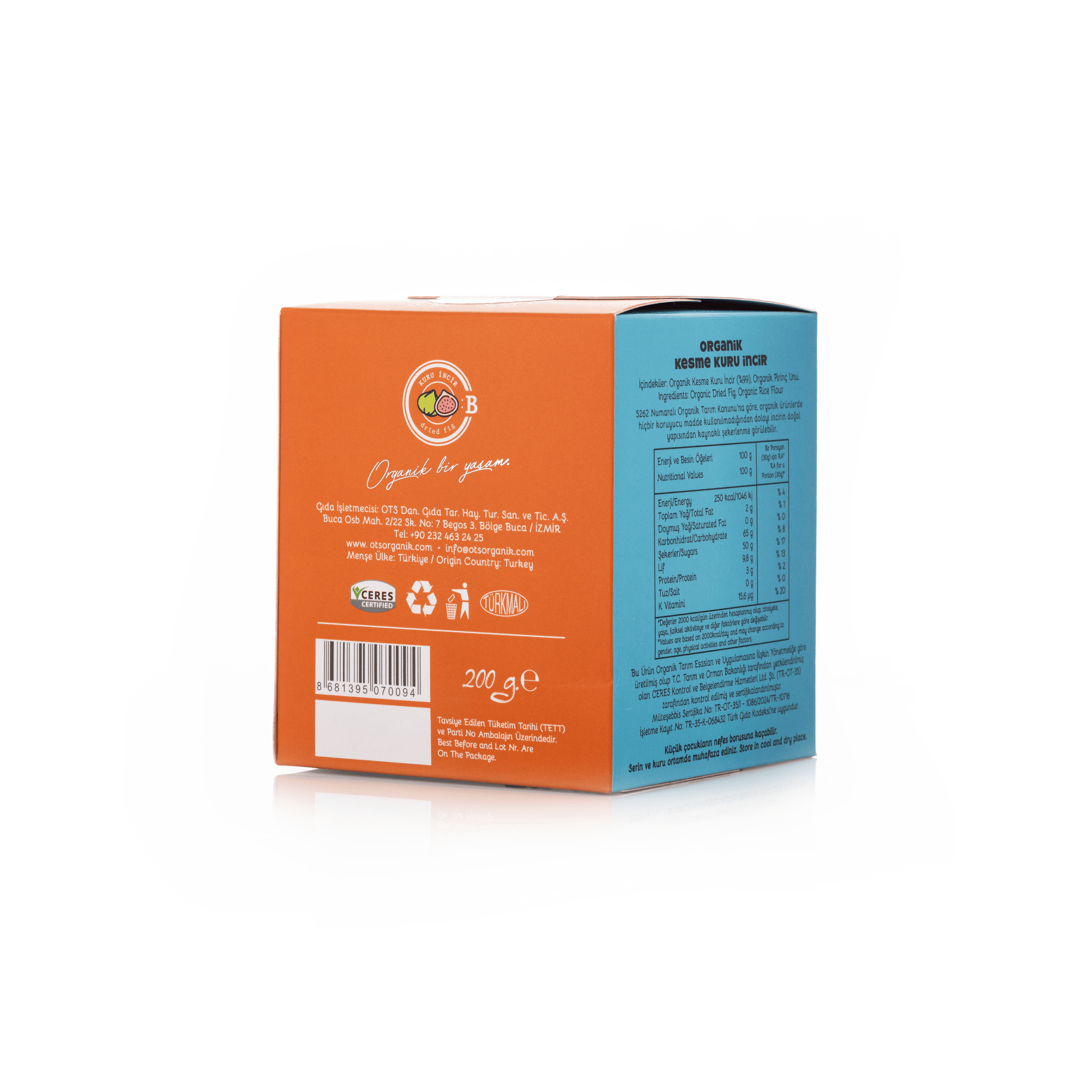 Organic Dried Apricots (Halved)