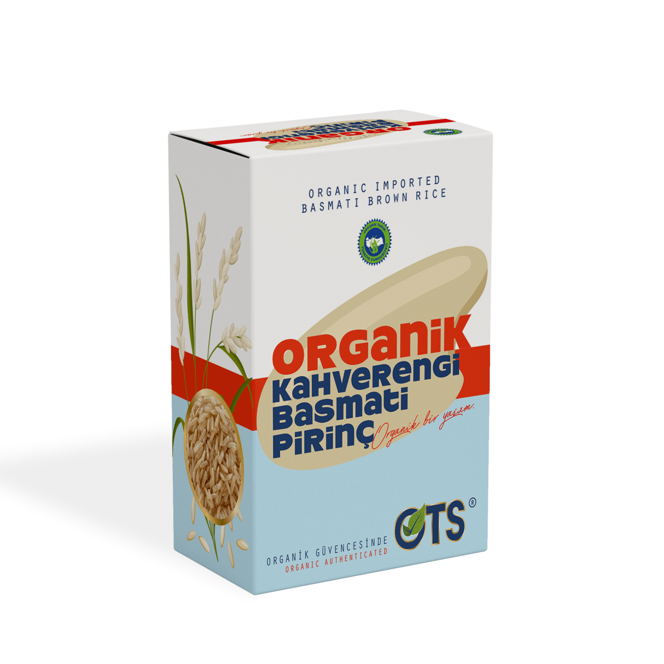 Ots Organik Kahverengi Basmati Pirinç