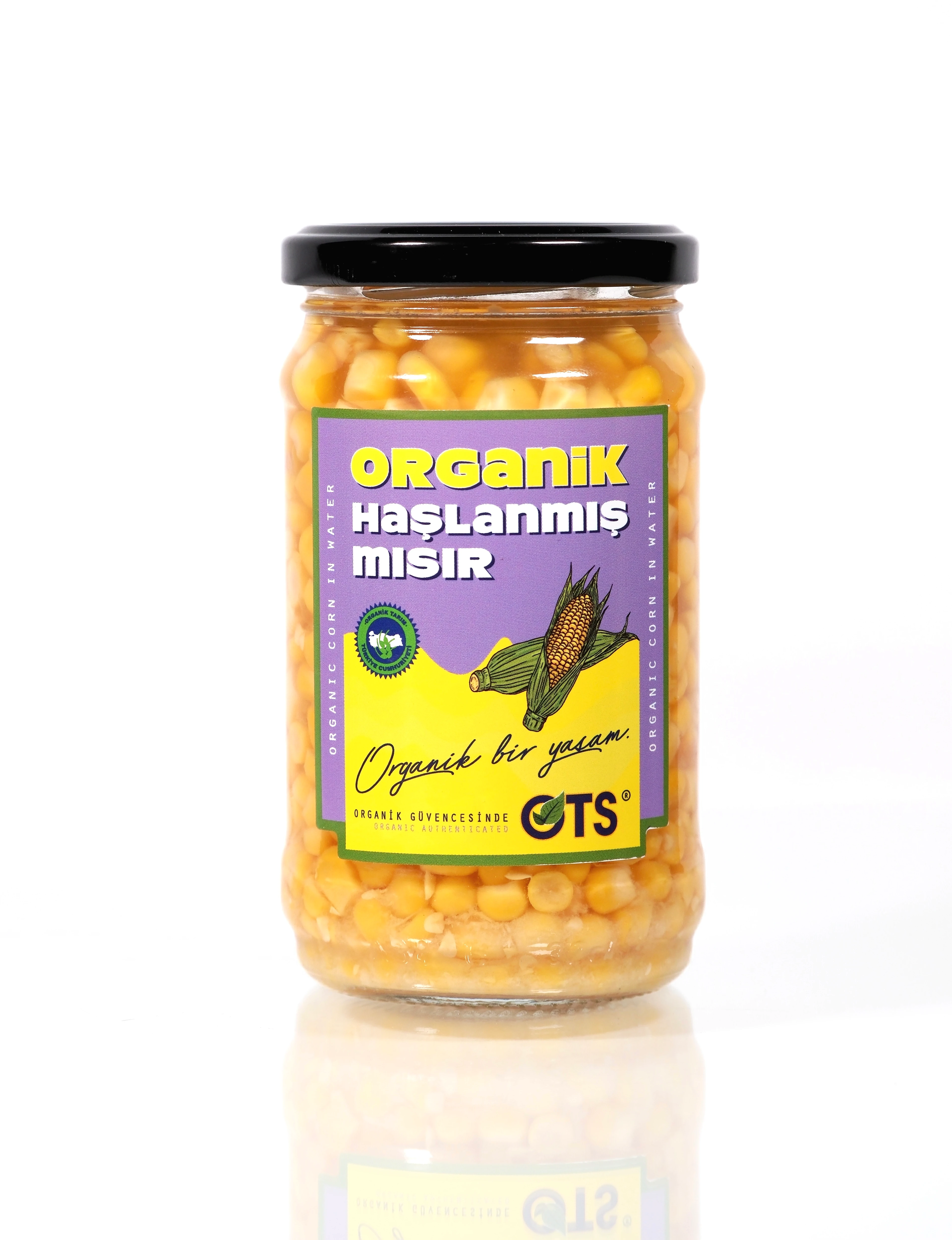 Ots Organik Haşlanmış Mısır