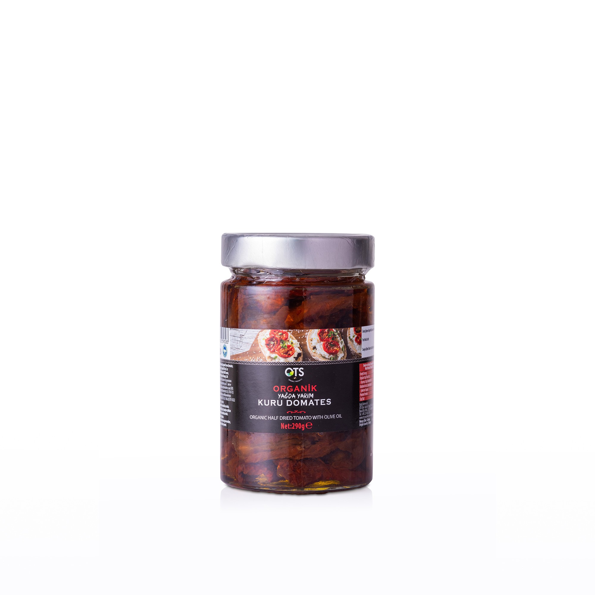 Organic Semi-Dried Tomatoes in Oil