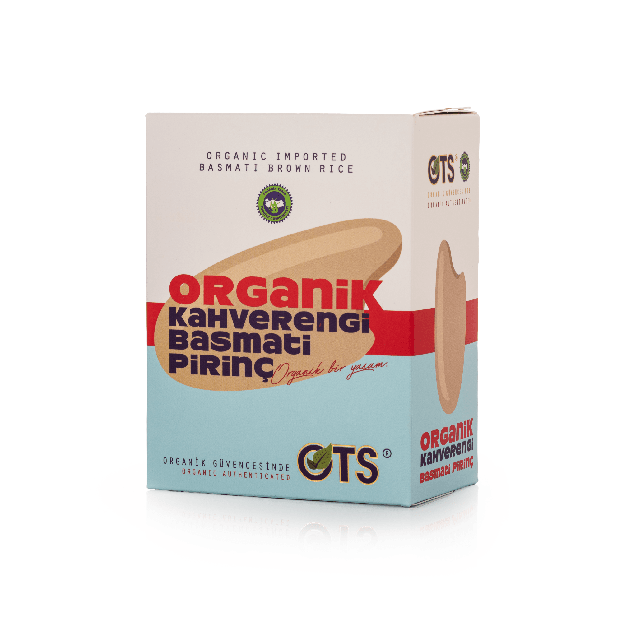 Ots Organik Kahverengi Basmati Pirinç