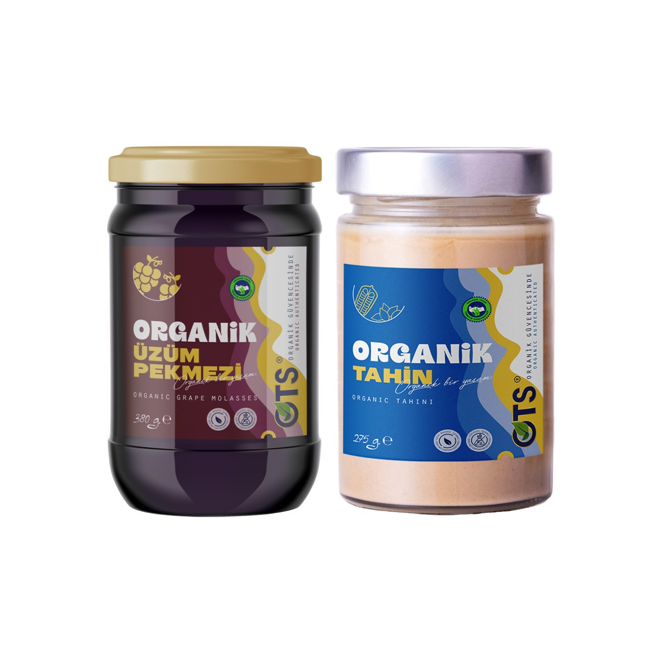 OTS Organic Tahini & OTS Organic Grape Molasses Set