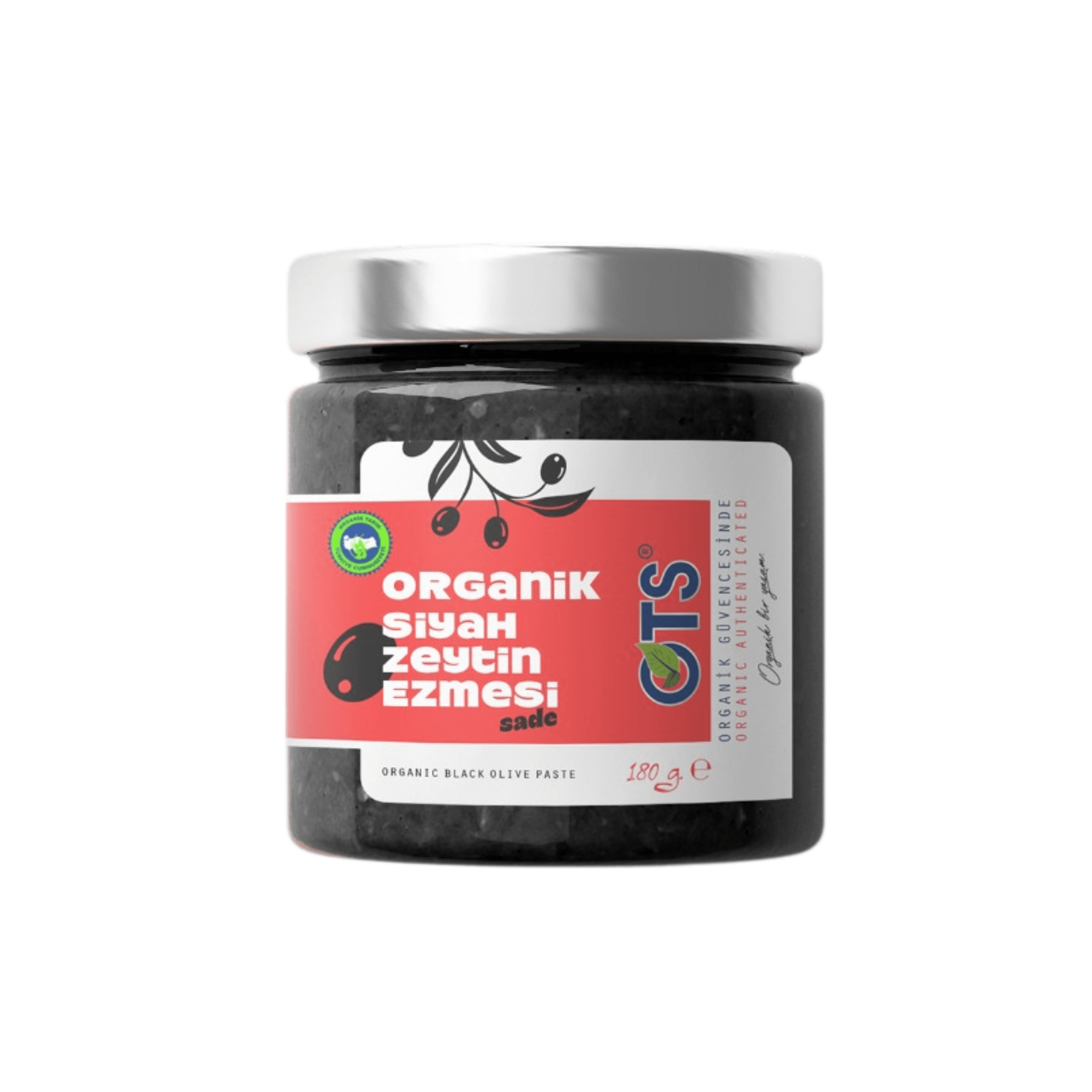 Organik Siyah Zeytin Ezmesi (Sade)