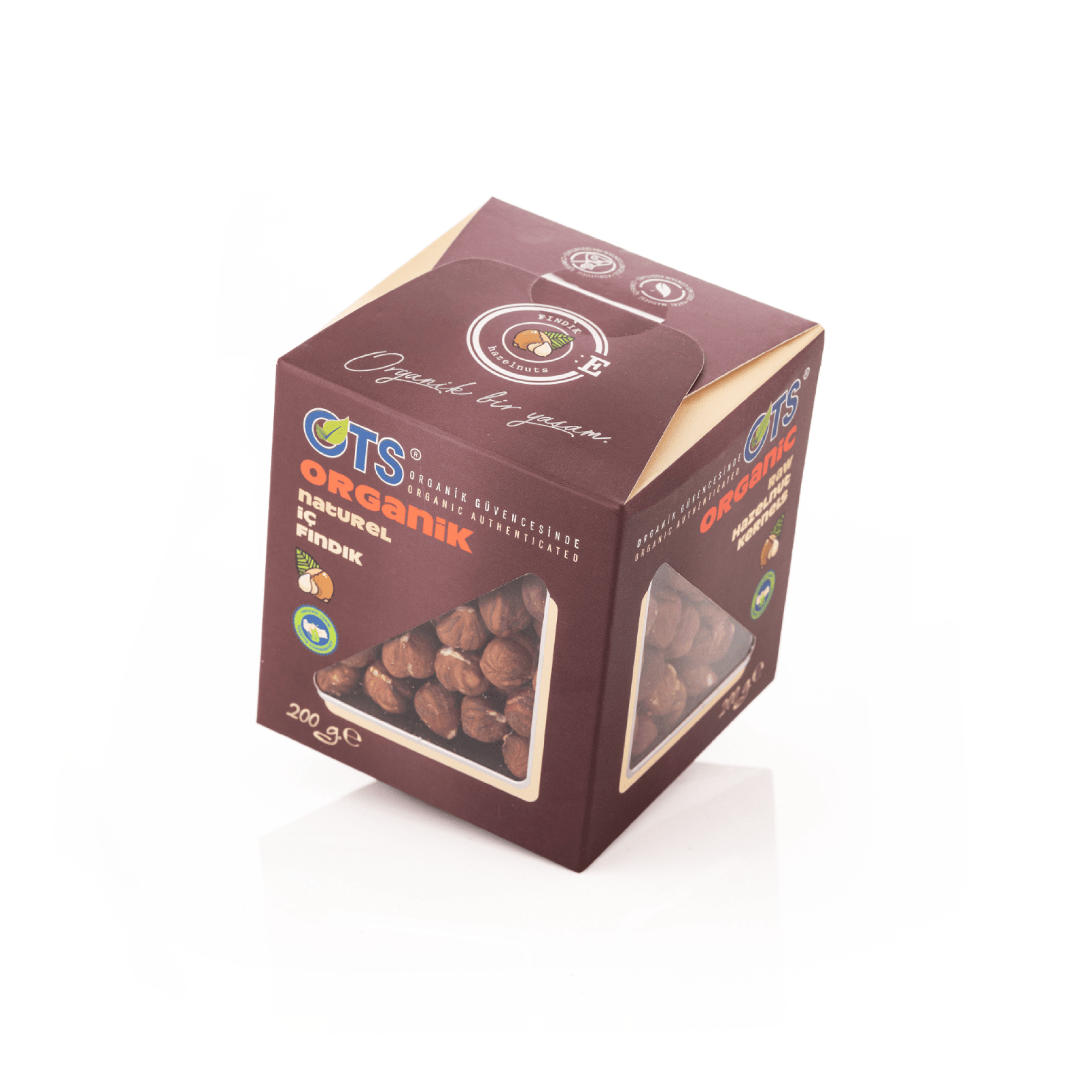 Organic Natural Hazelnuts