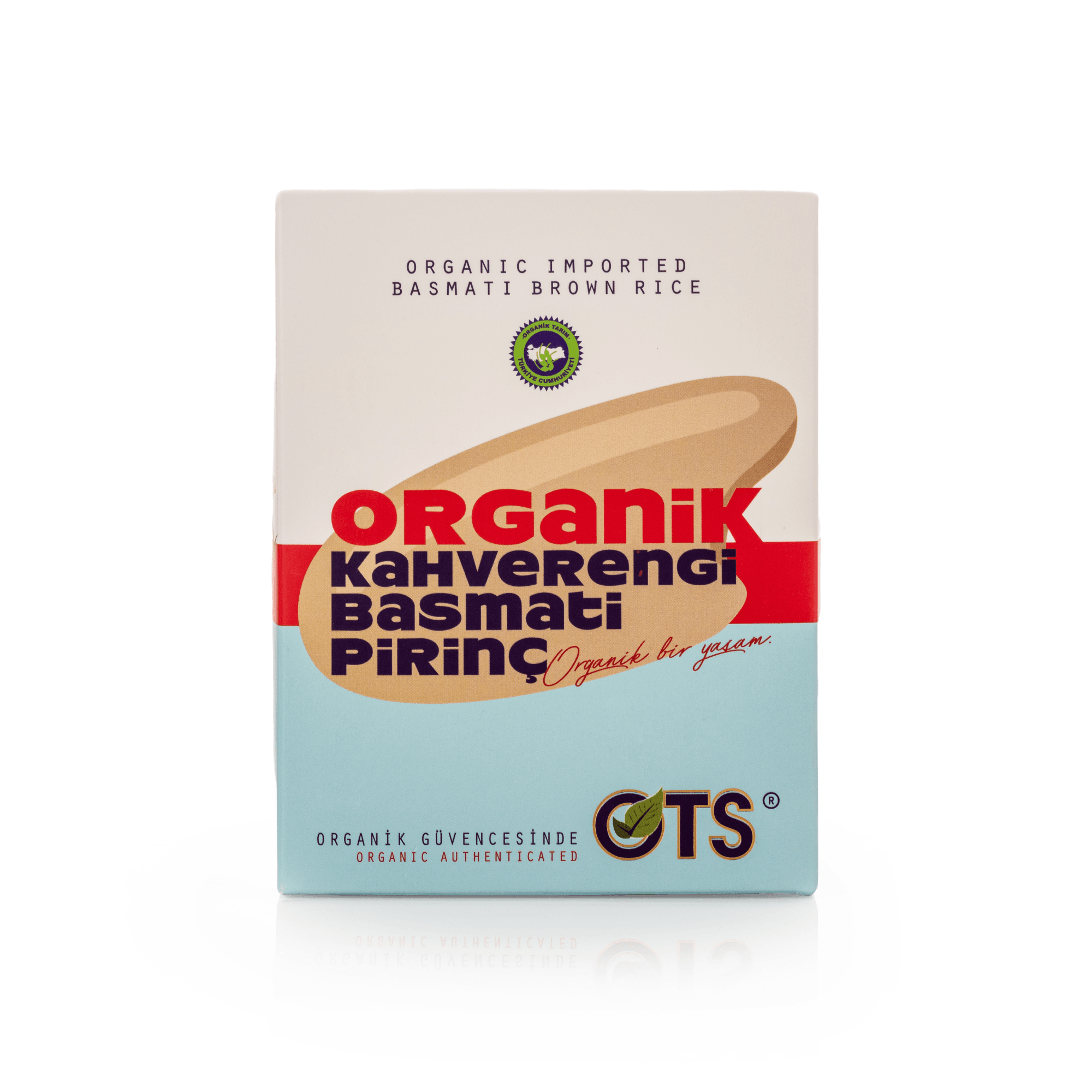 Ots Organik Kahverengi Basmati Pirinç