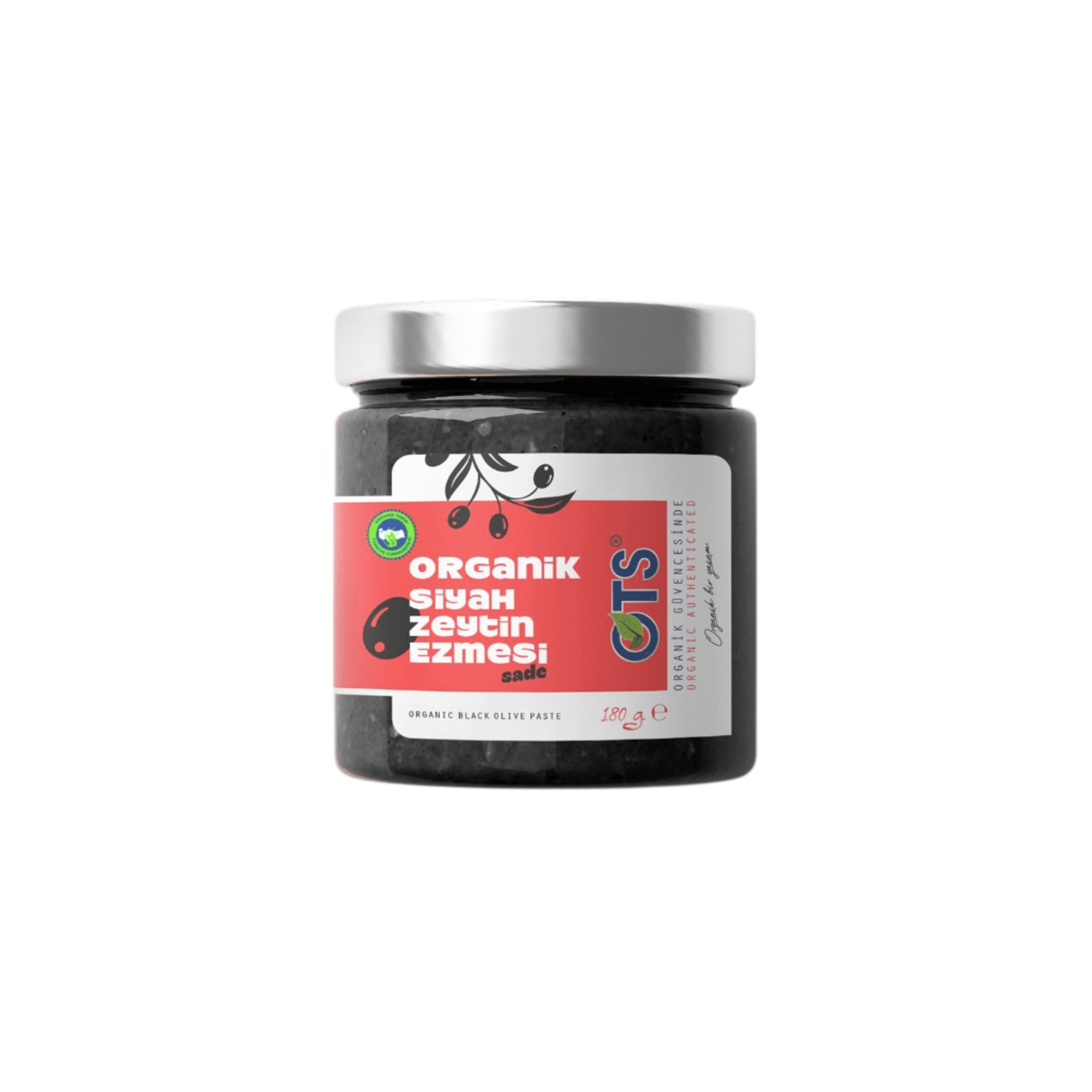 Organik Siyah Zeytin Ezmesi (Sade)