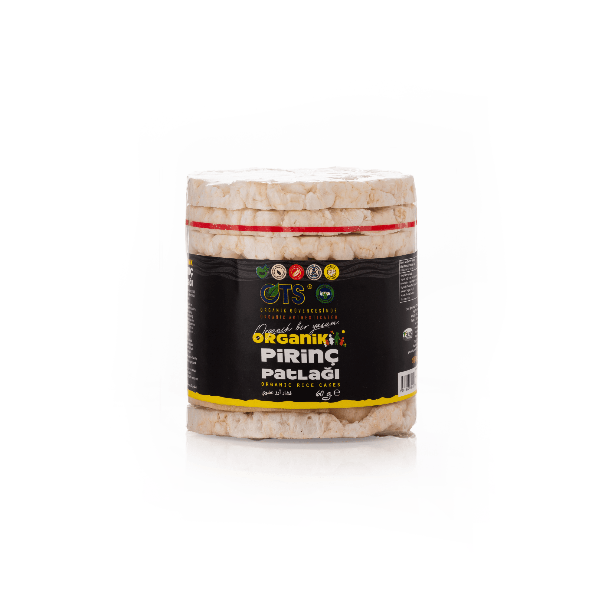 Ots Organik Pirinç Patlağı 60 g