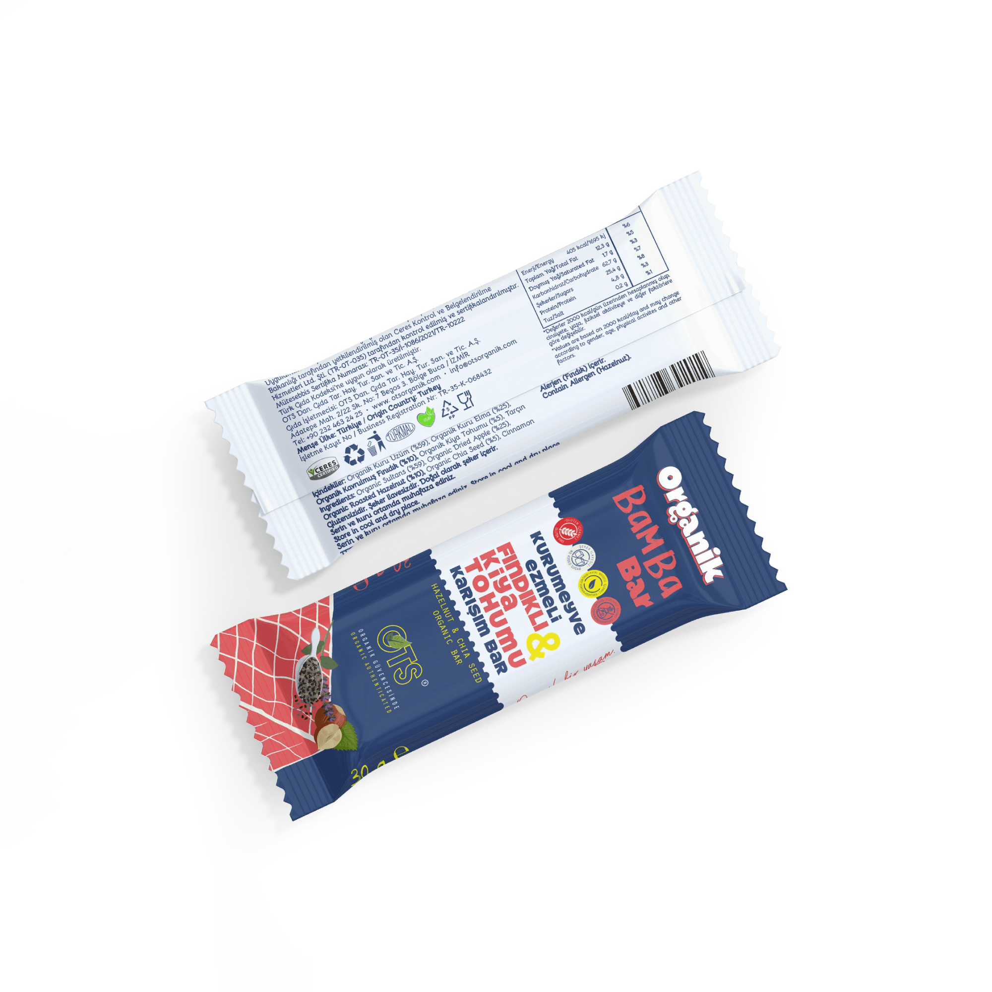 Bamba Bar Hazelnut & Chia Seed