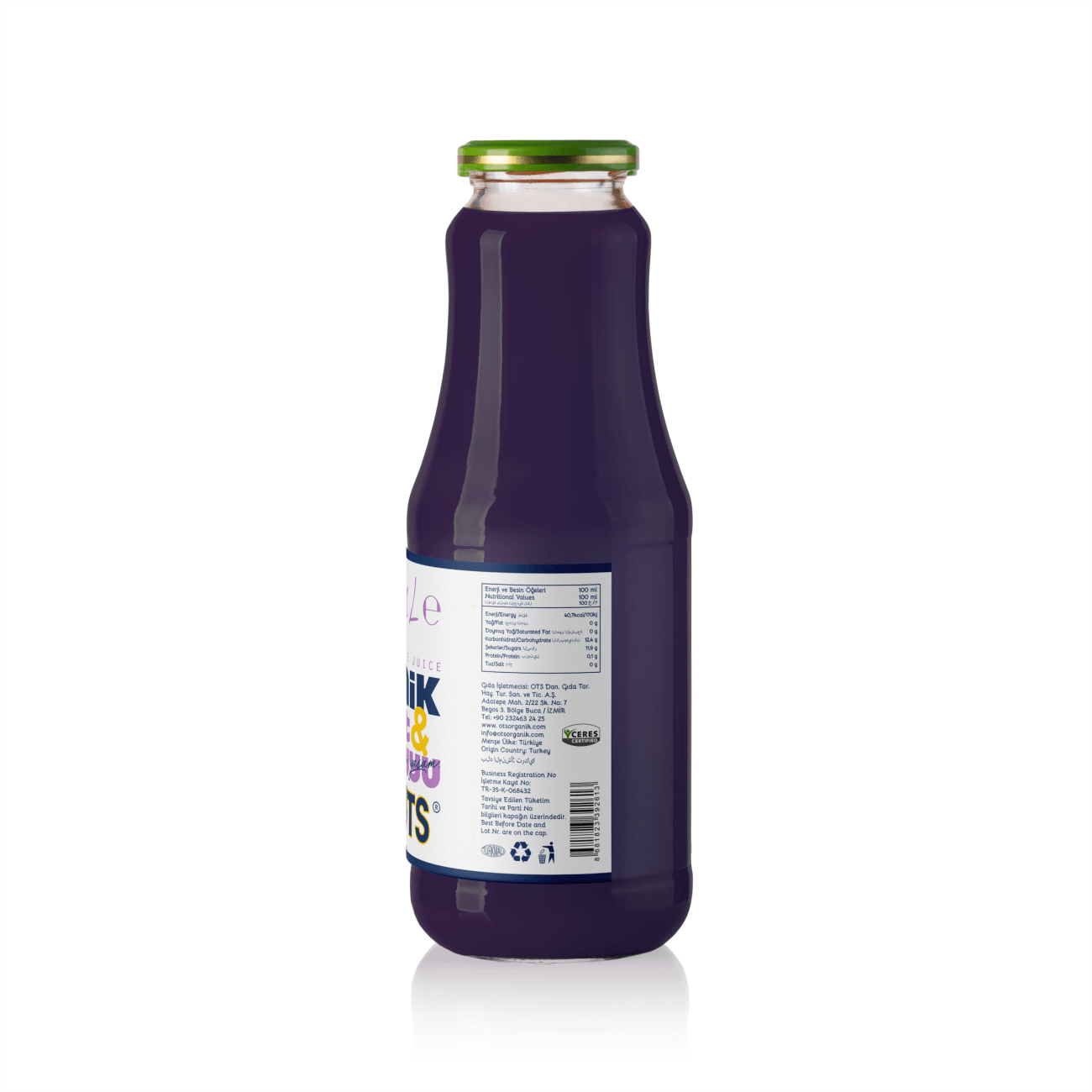 Organic Mulberry and Apple Juice