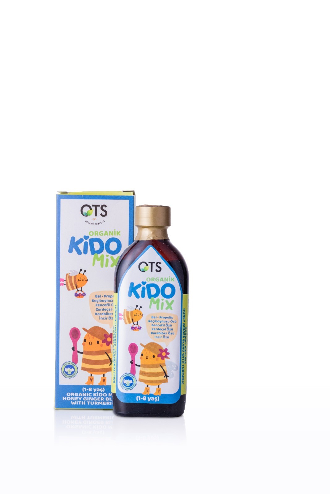 Kido Mix - Honey, Ginger & Turmeric Blend