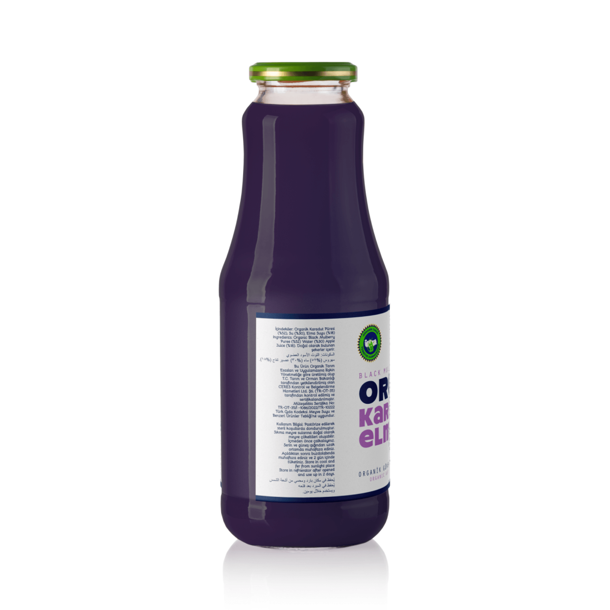 Organic Mulberry and Apple Juice