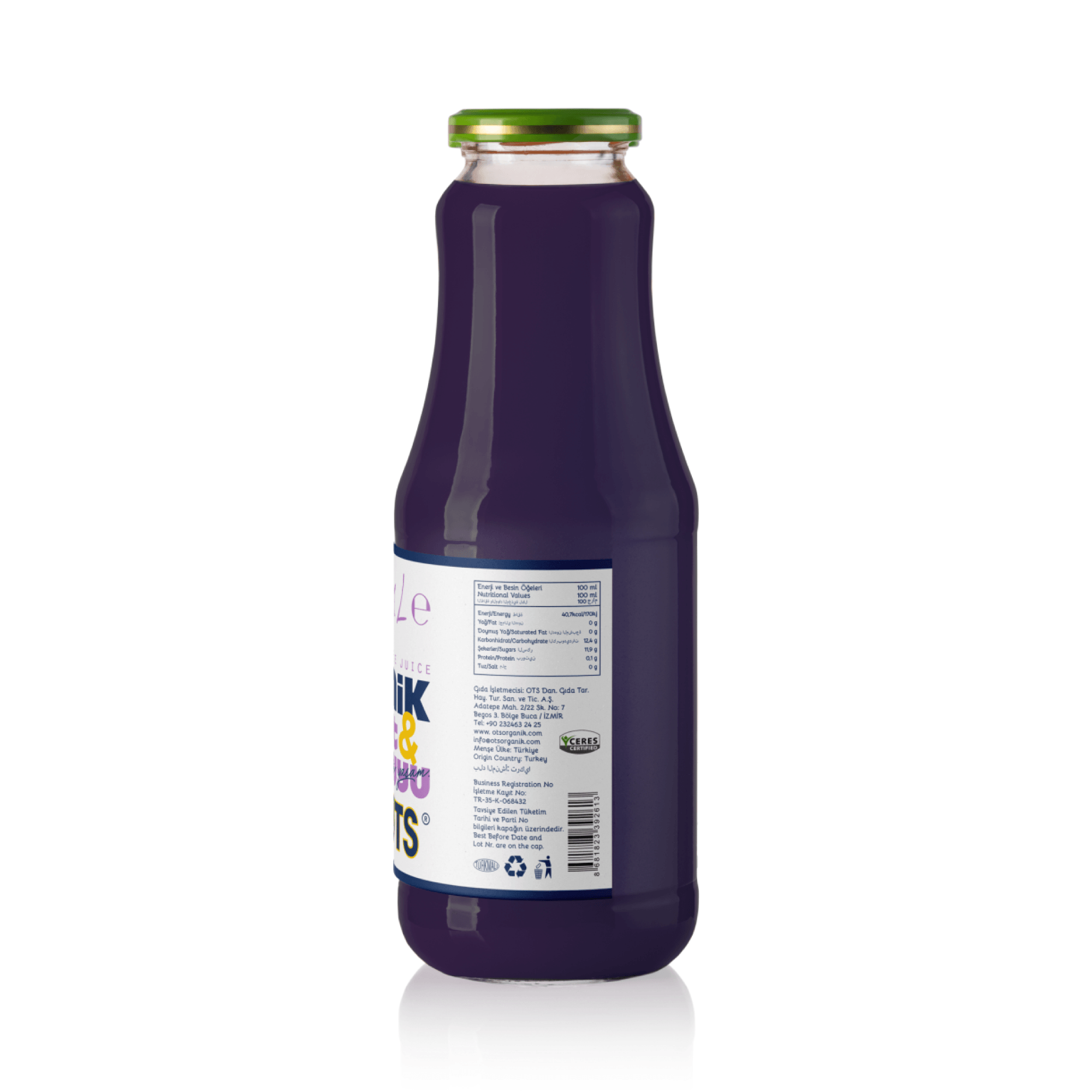 Organic Mulberry and Apple Juice