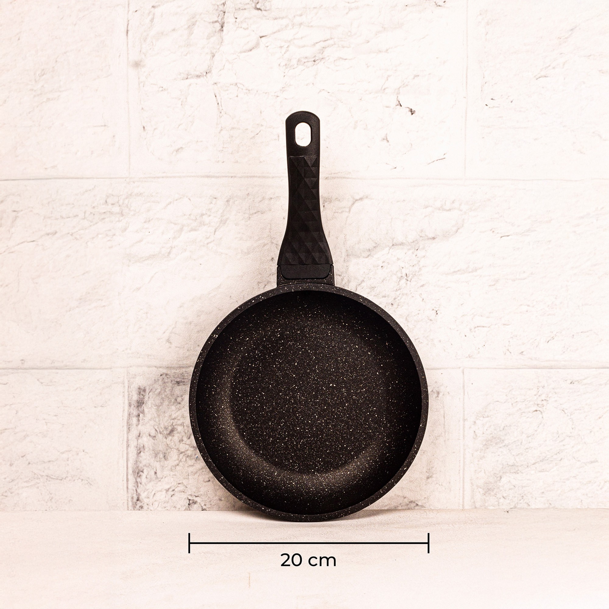 Best Chef - 2'li Döküm Tava Seti Siyah 20-24 cm