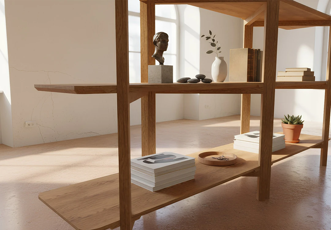 Brette Litten Kitaplık 