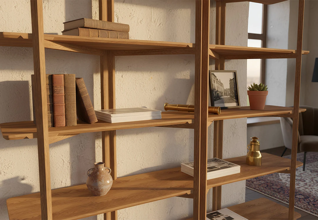 Brette Stor Kitaplık 