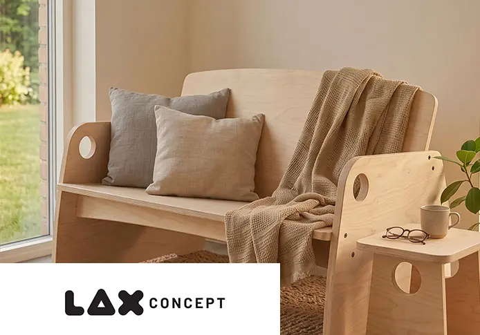 LAX Concept huş kontrplak mobilya