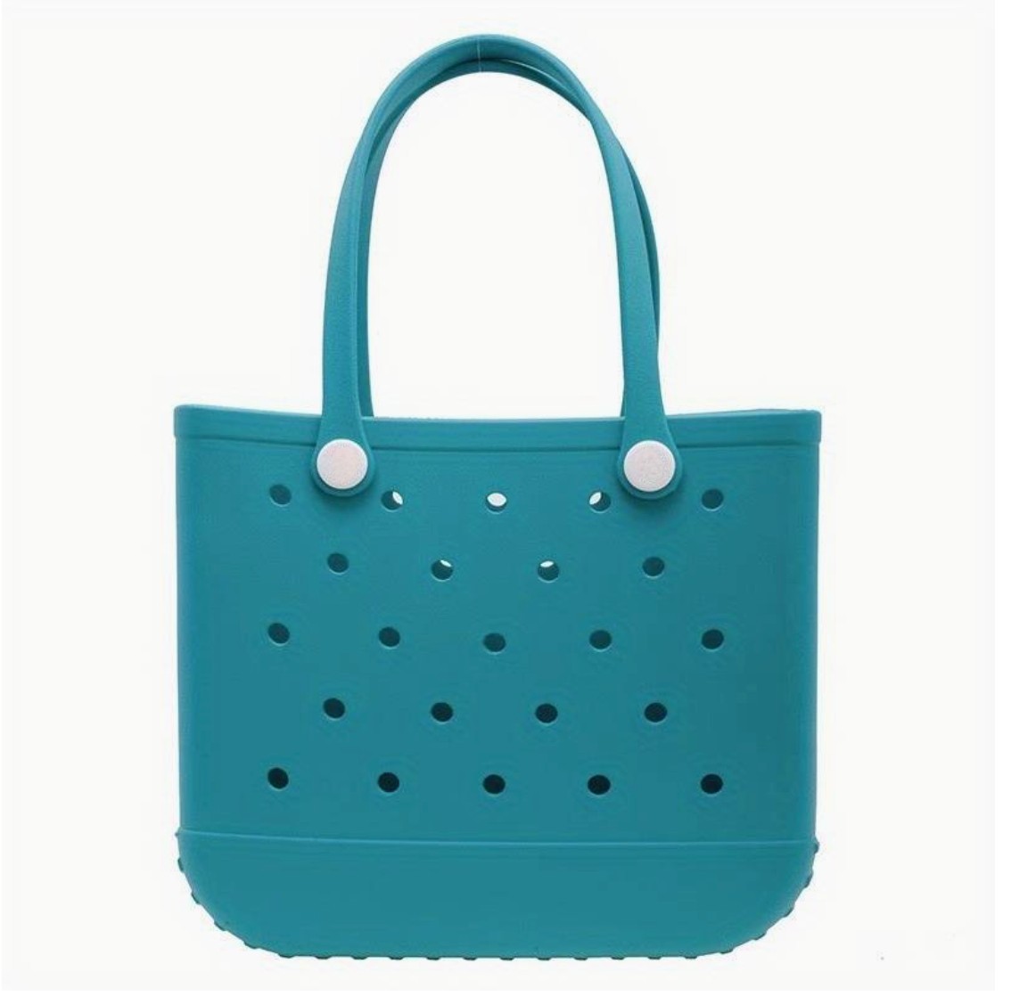 Fluffy Eva Bag Medium Size - Turquoise