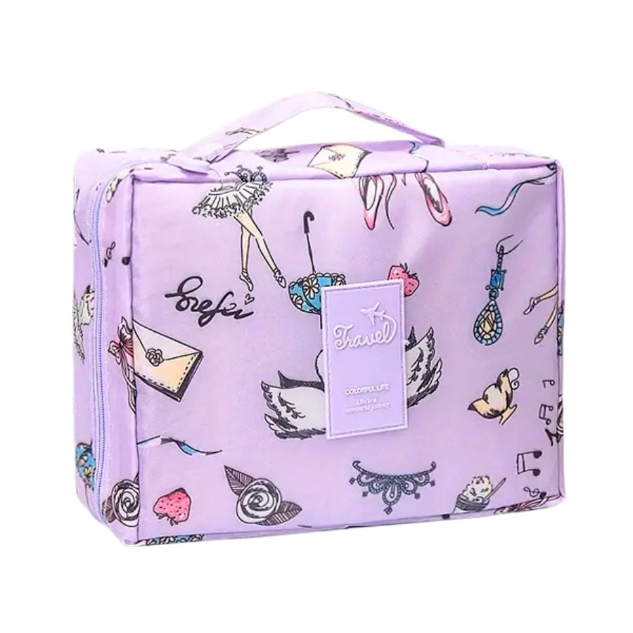 Seyahat Makyaj Organizer - Lila Bale