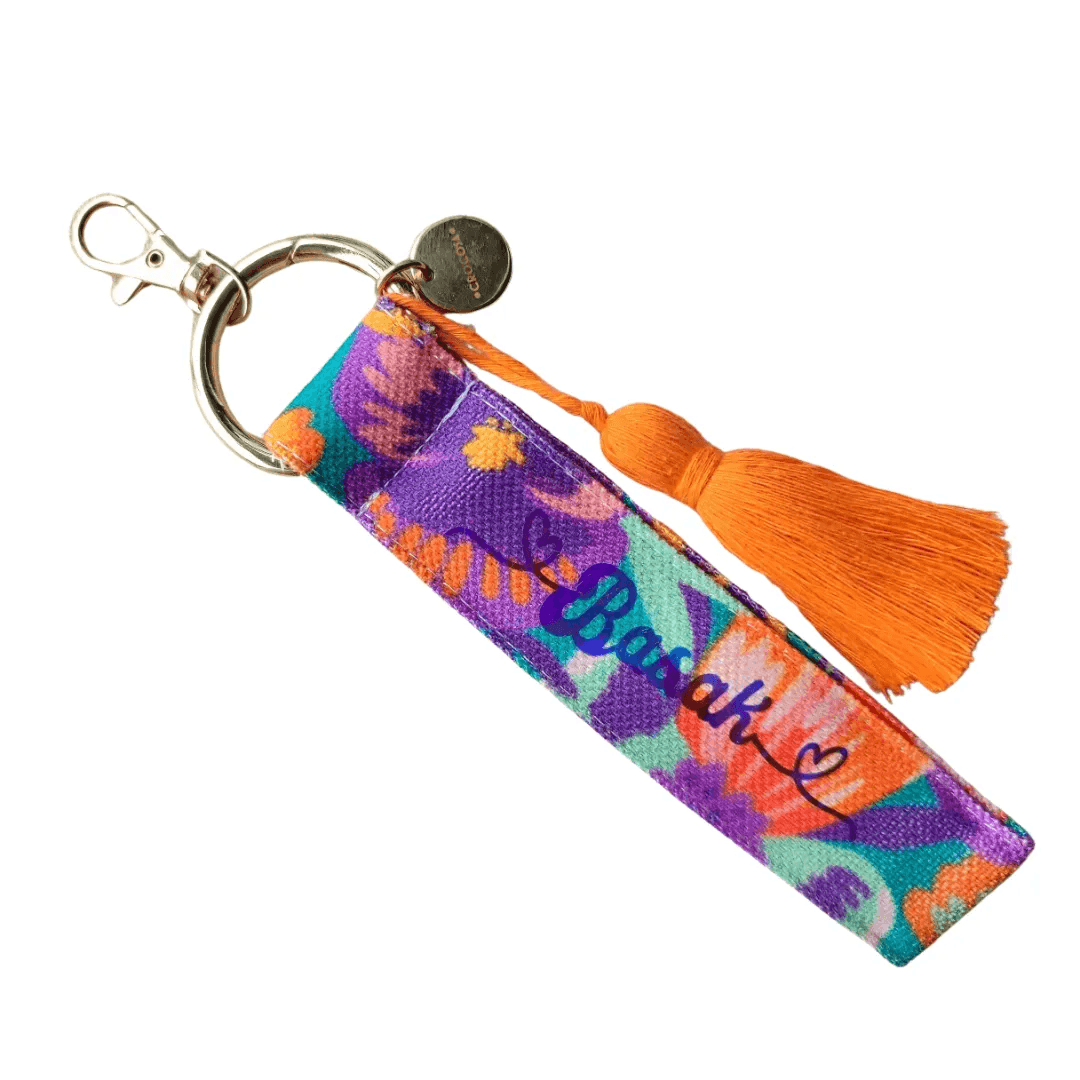 Crocosa Fabric Keychain (Customizable) - Blossom