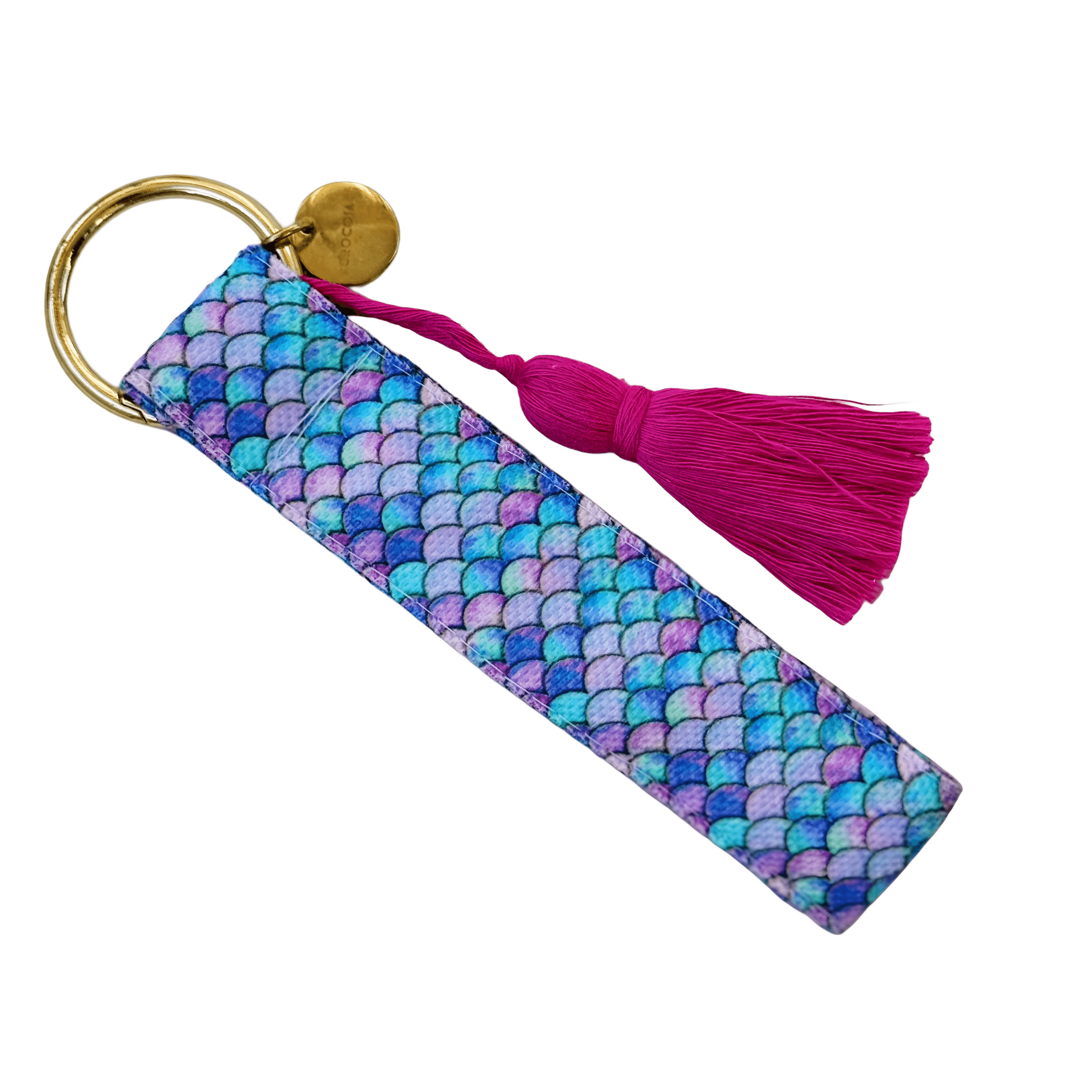 Crocosa Fabric Keychain (Customizable) - Marbella