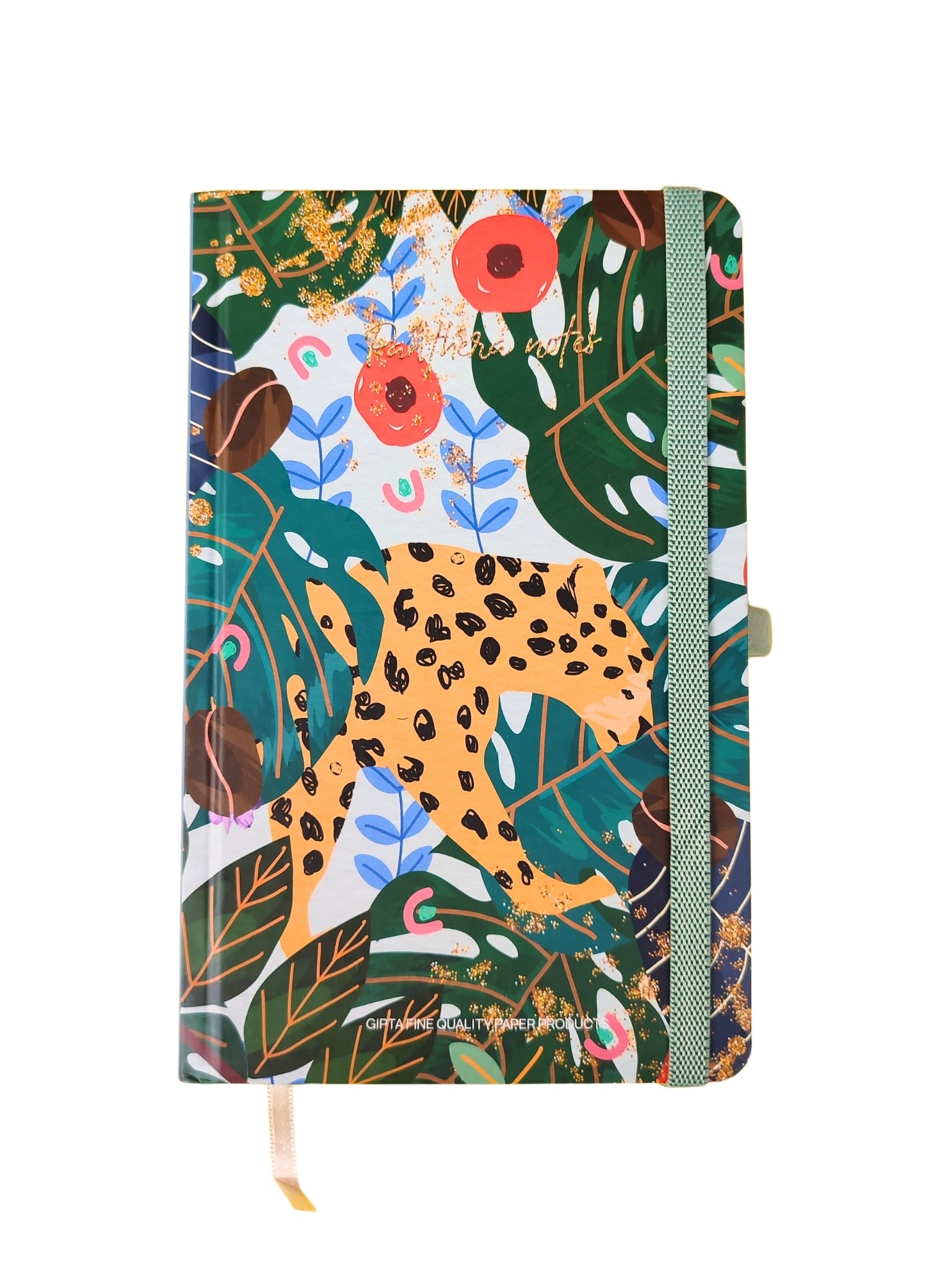 Cheetah Sert Kapak Defter