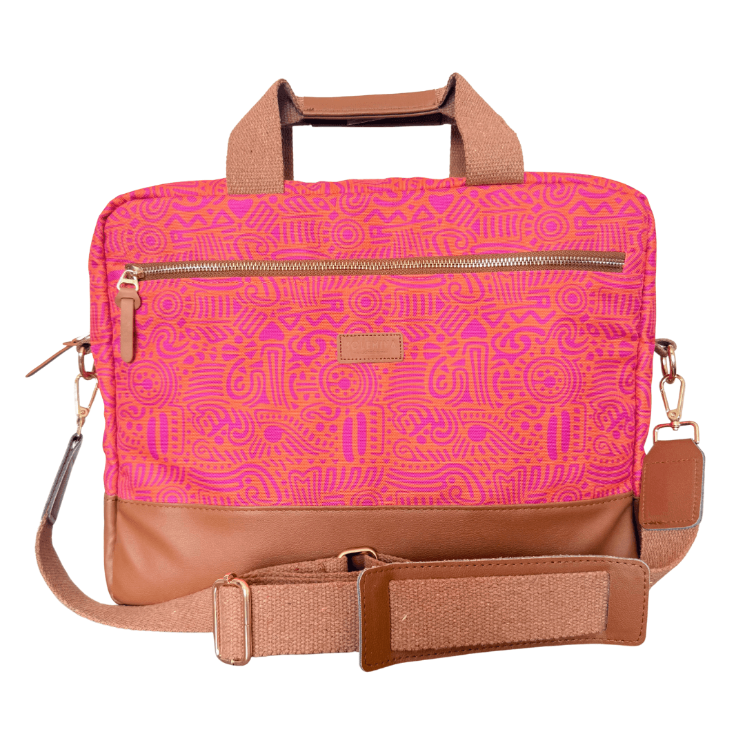 Solemina 15-16 inç Laptop MacBook Çantası - Coral