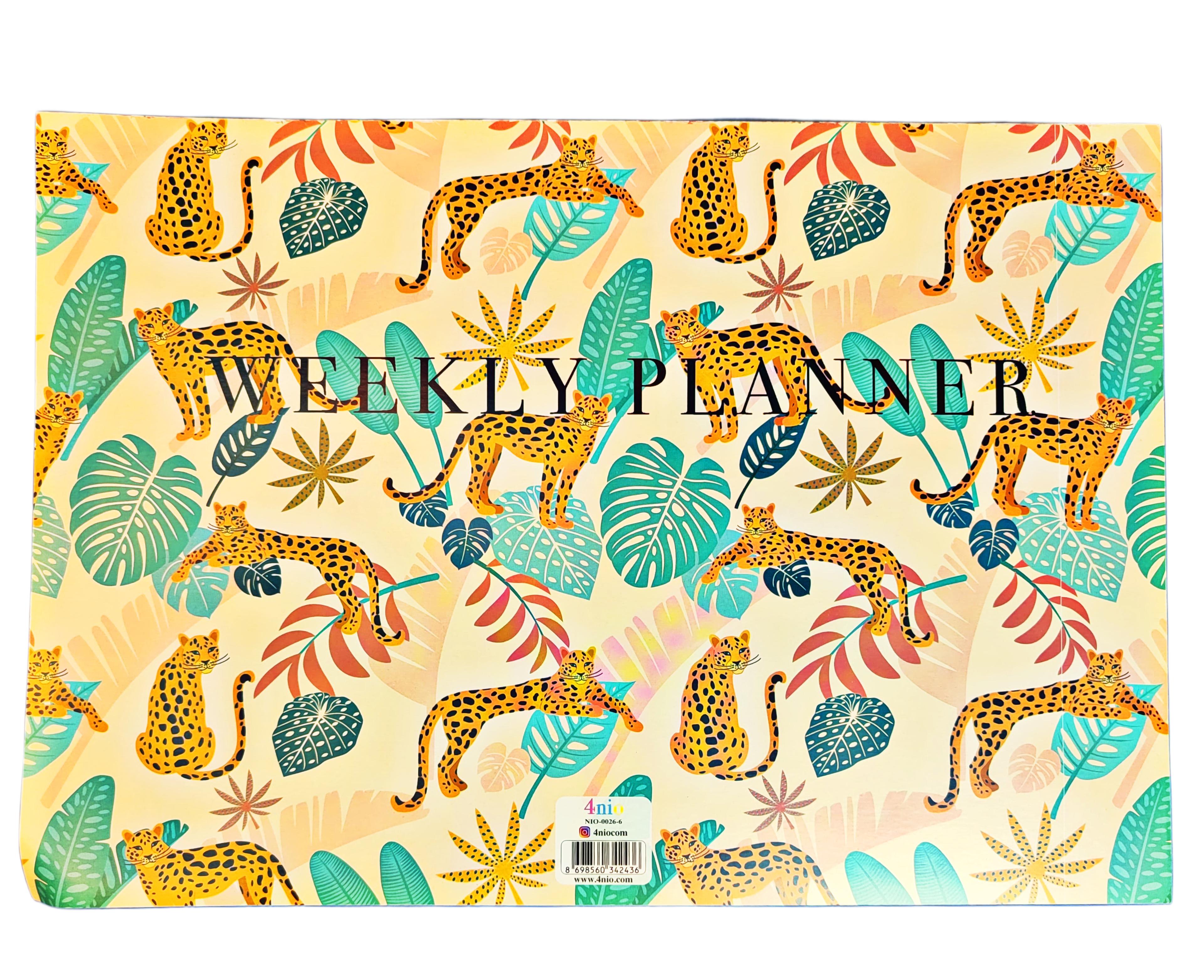 A4 Cheetah Haftalık Planlayıcı Planner