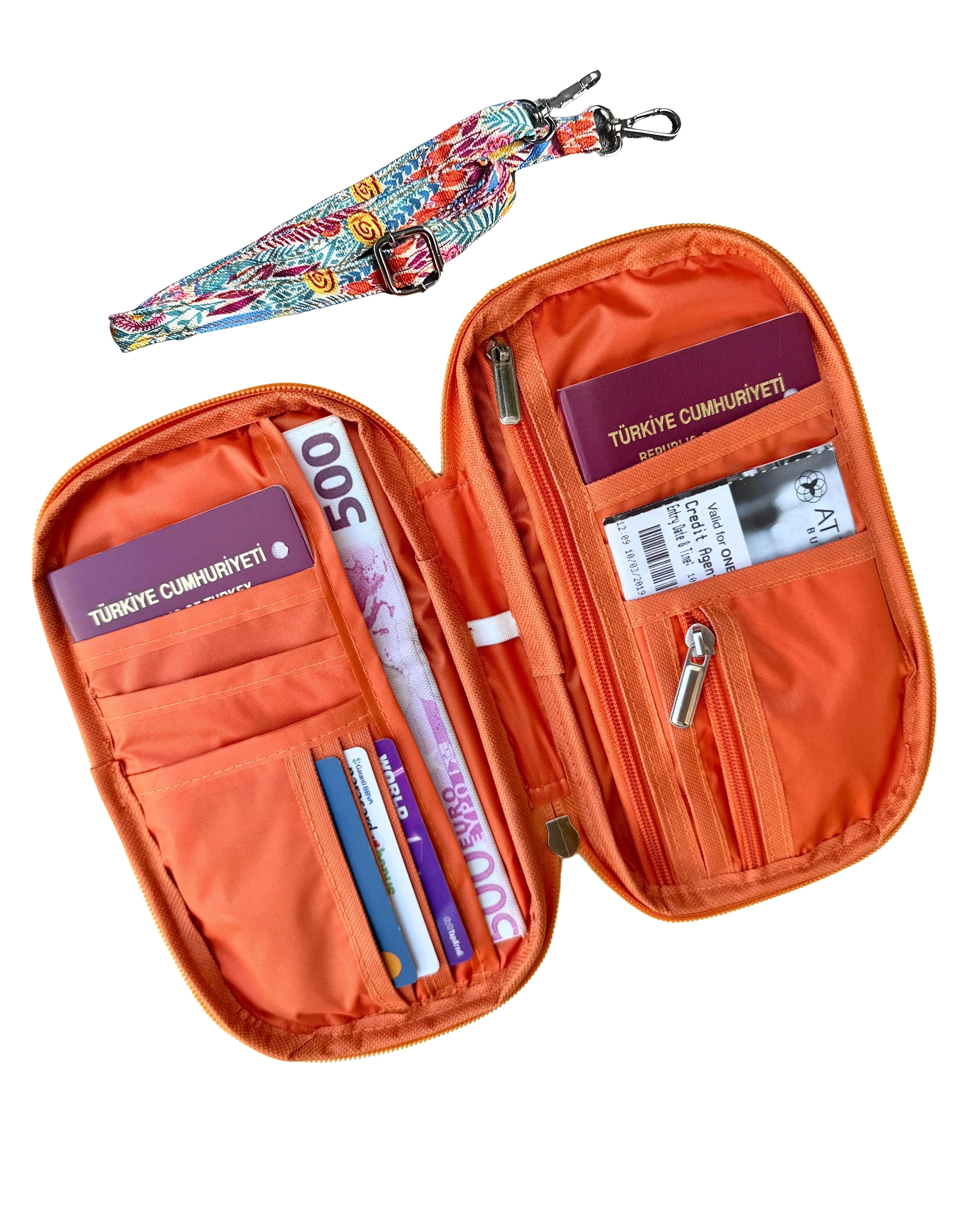 Crocosa Travel Passport Wallet (Organizer)