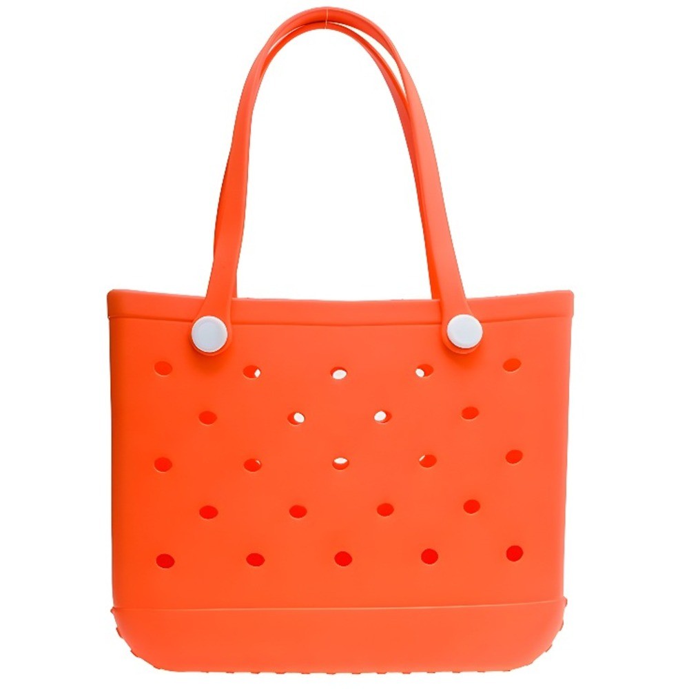 Fluffy Eva Bag Medium Size - Orange