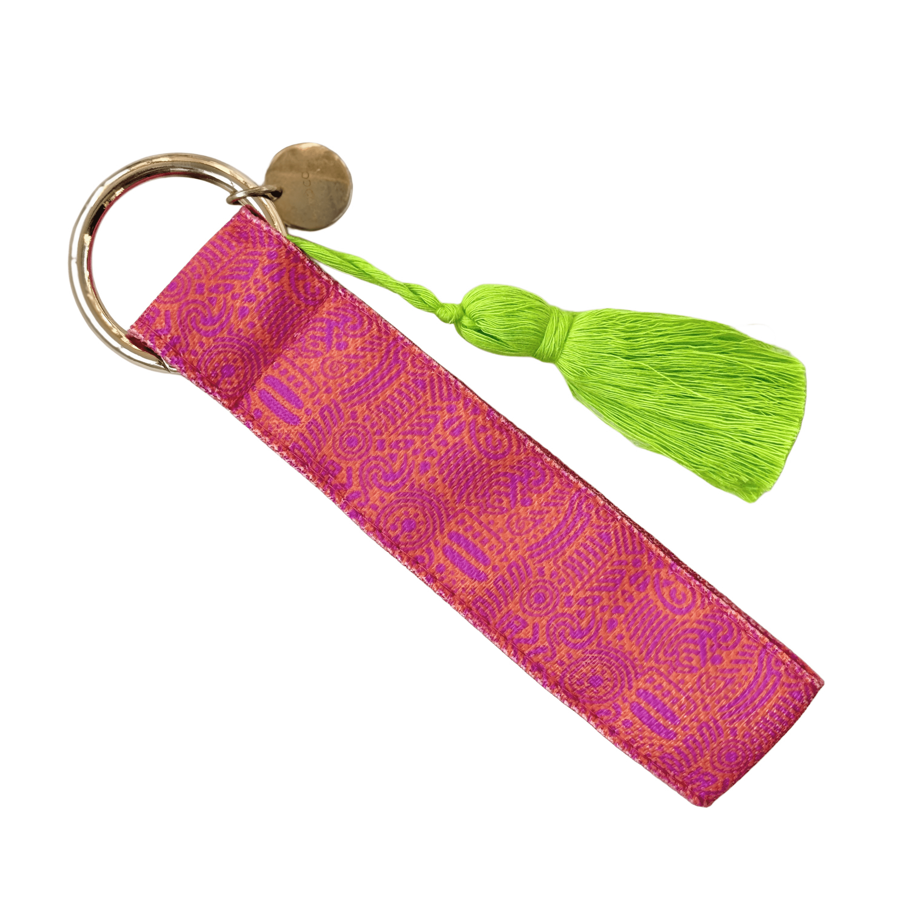 Crocosa Fabric Keychain (Customizable) - Coral2