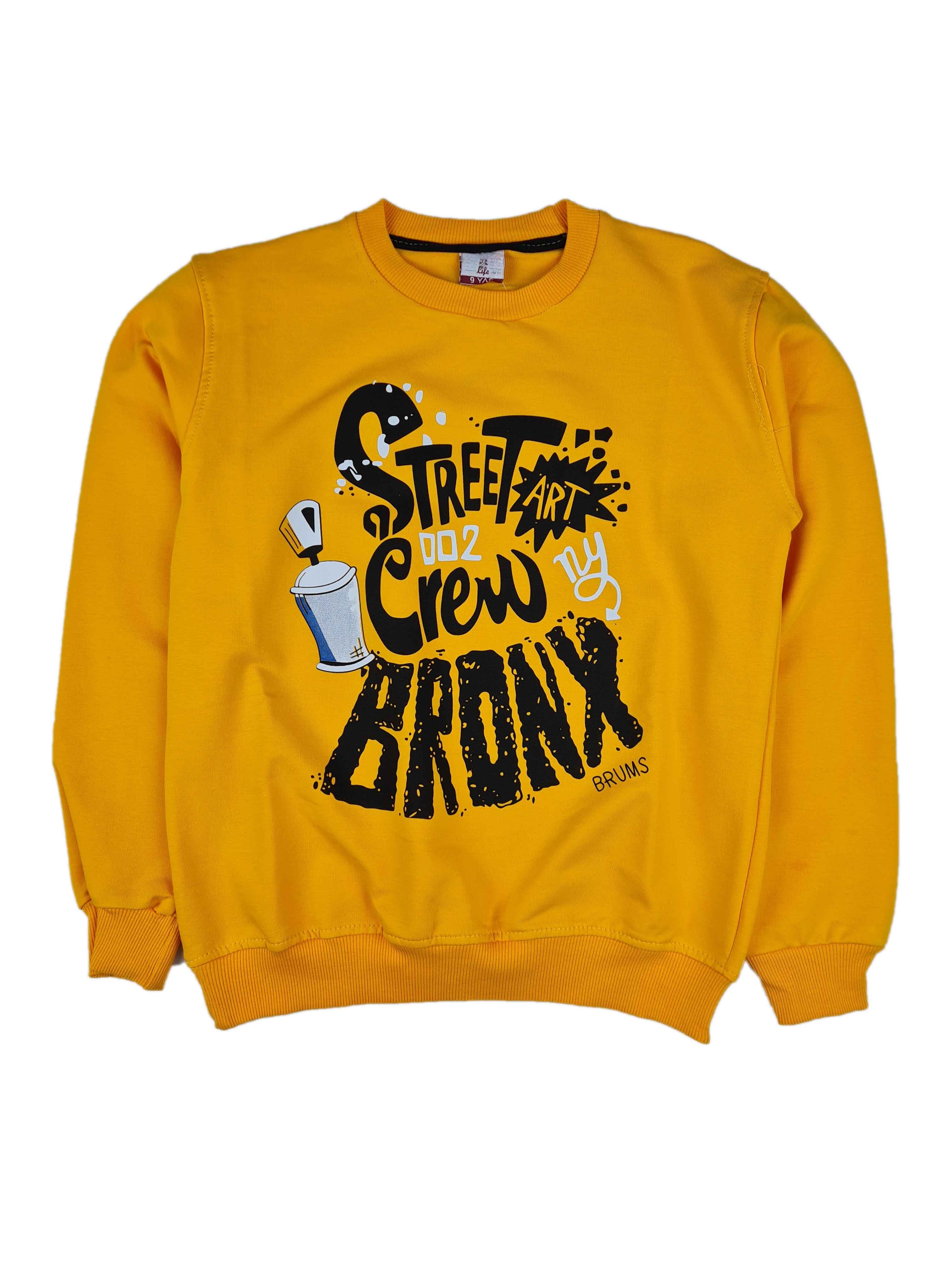 Erkek Çocuk Mevsimlik Sweatshirt 8-11 Yaş Street Art