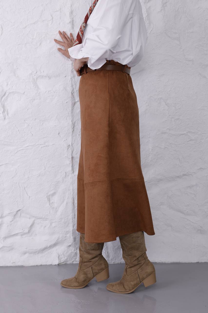 Hakiki Suet Midi Boy Etek