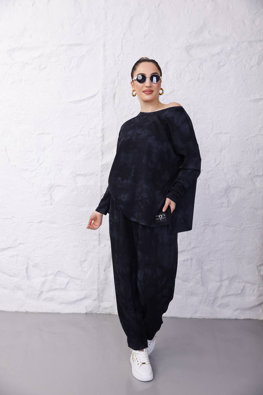 Batik Basic Modal Takım  - Siyah