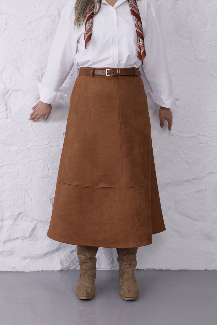 Hakiki Suet Midi Boy Etek