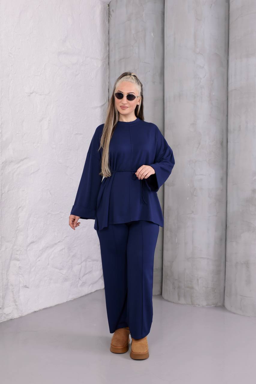 O.y.ş Kumaş Eşofman Takım  - Lacivert