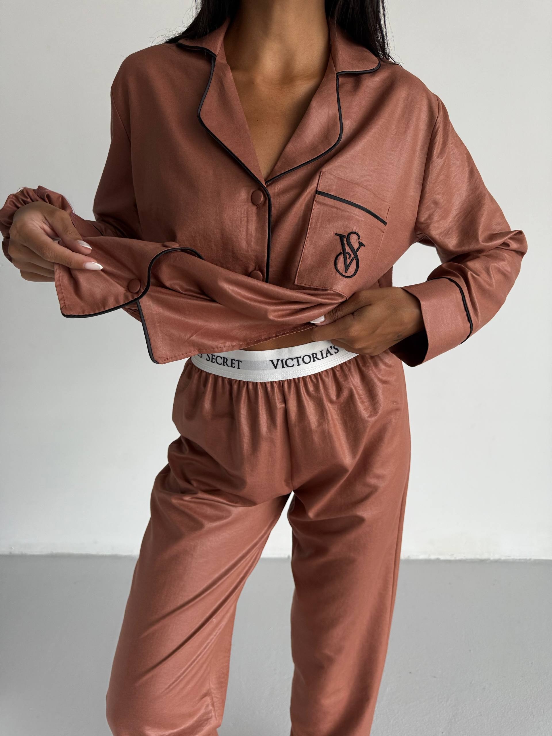 Victoria's Secret Beli Lastikli Pijama Takımı