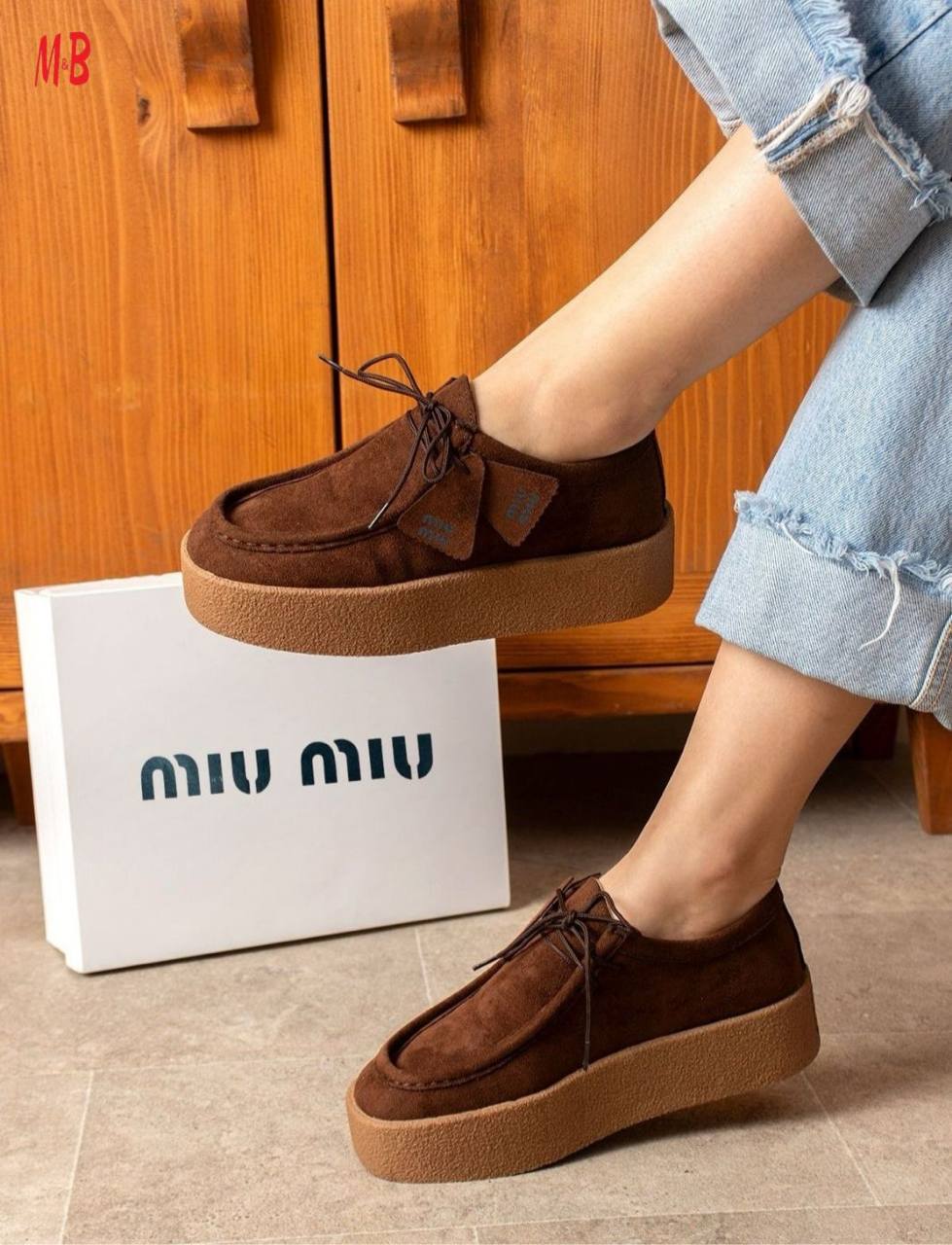 MIU MIU Süet Ayakkabı