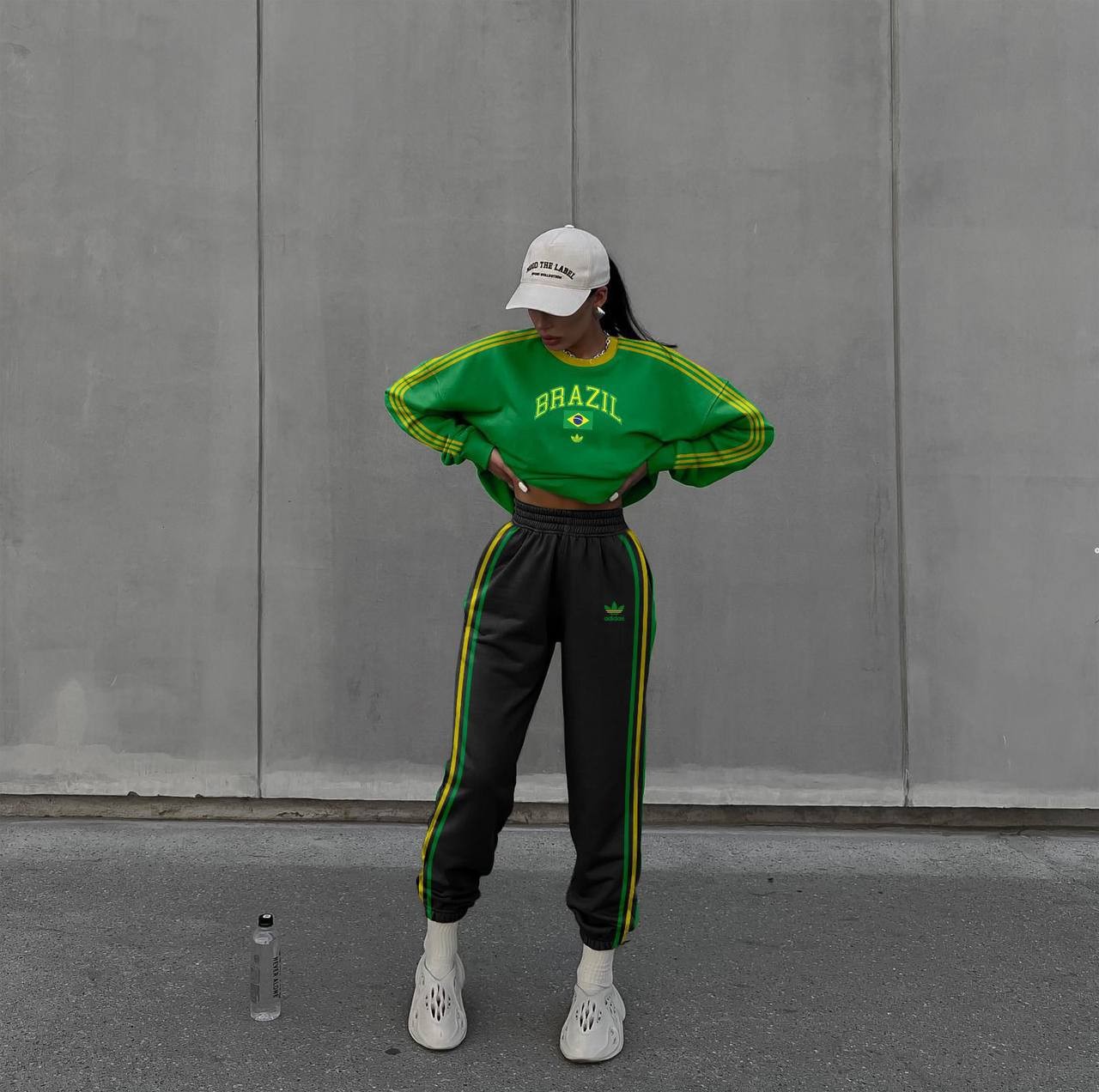Adidas Compact Kumaş Spor Takım Neon  Renkler