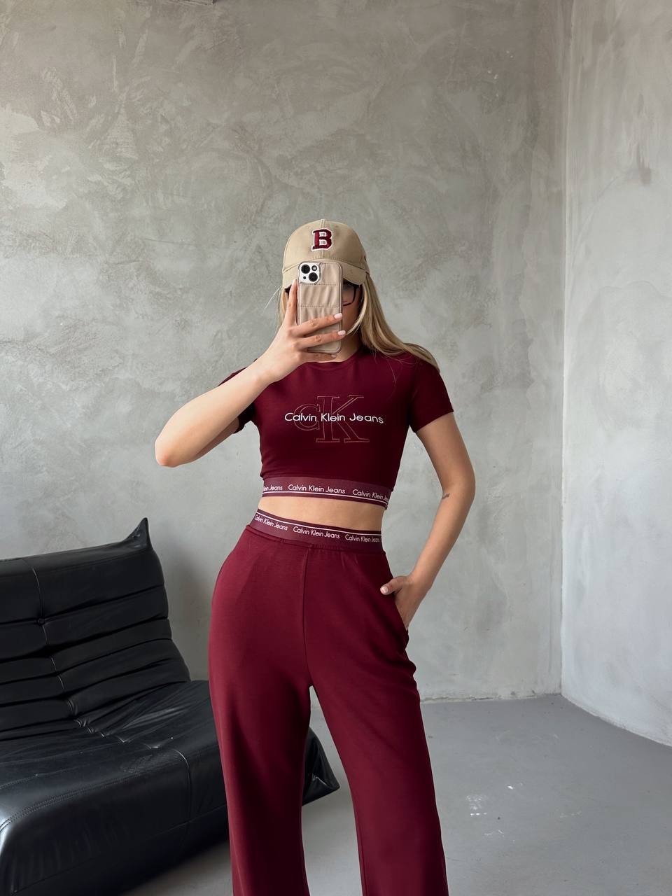 Calvin Clein İthal Oysho Kumaş Kısa Kollu Takım