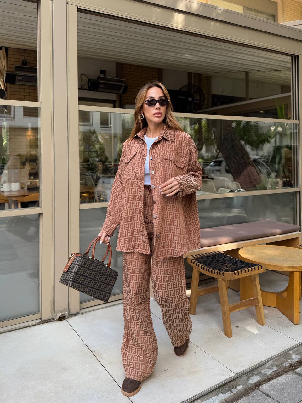 FENDİ GÖMLEK PANTOLON TAKIM