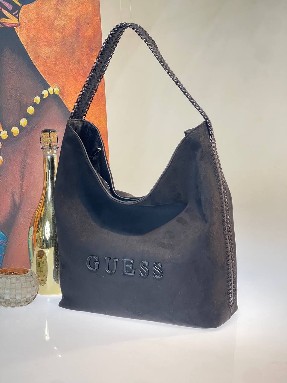 Guess Deri Suvet Çanta