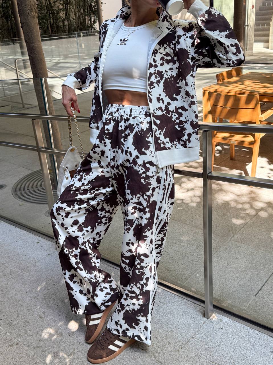 ADİDAS COW PRİNT 3 LÜ SET