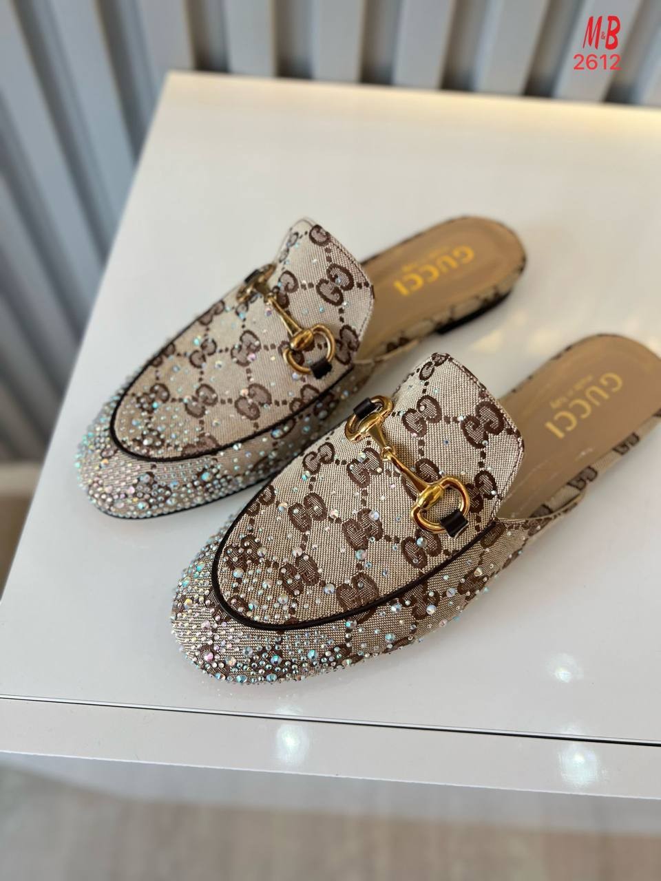 Gucci İhtal  Taşlı Terlik