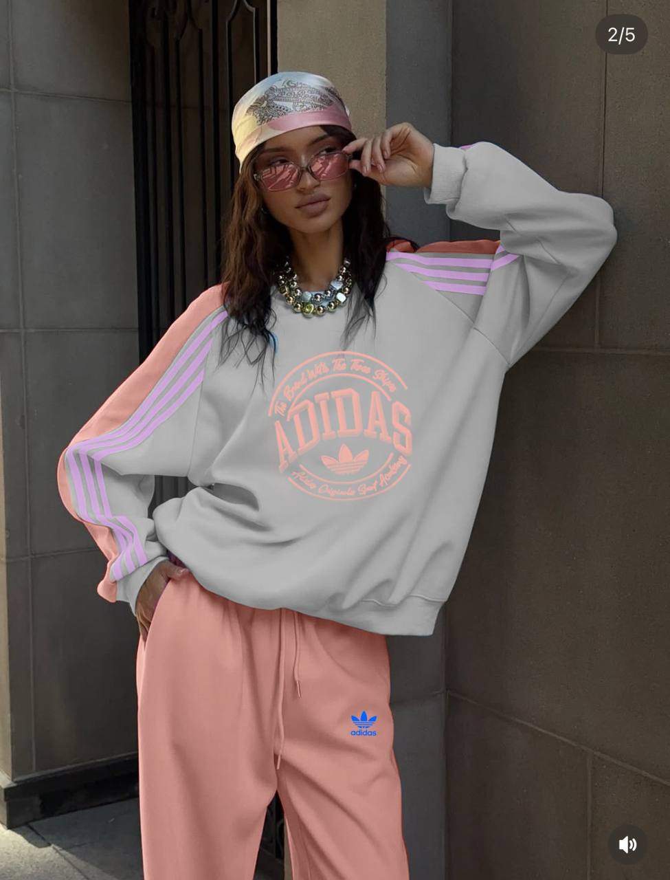 ADİDAS 3 İPLİK ŞARDONLU renkli takım