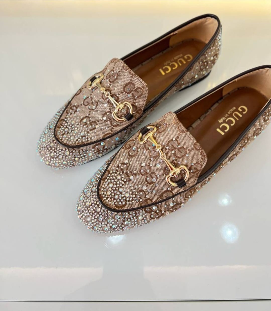 Gucci İhtal Taşlı Babet