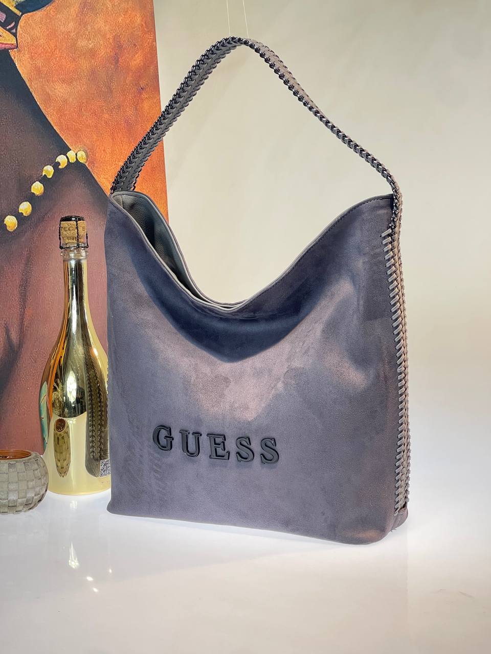 Guess Deri Suvet Çanta