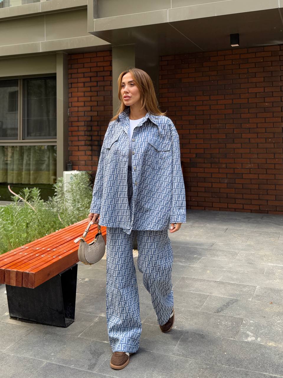 FENDİ GÖMLEK PANTOLON TAKIM