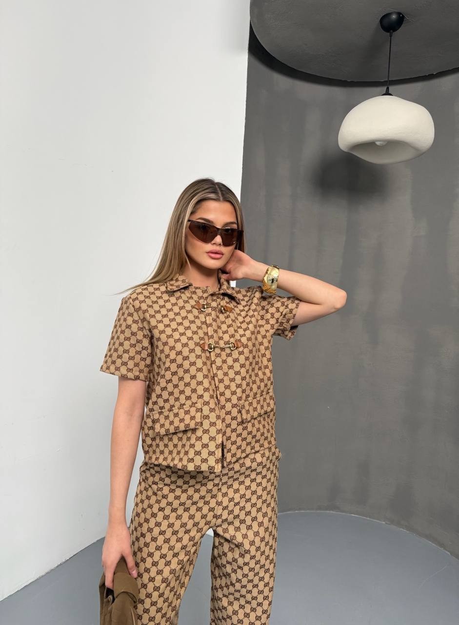 Gucci Jakar Gabardin Takım